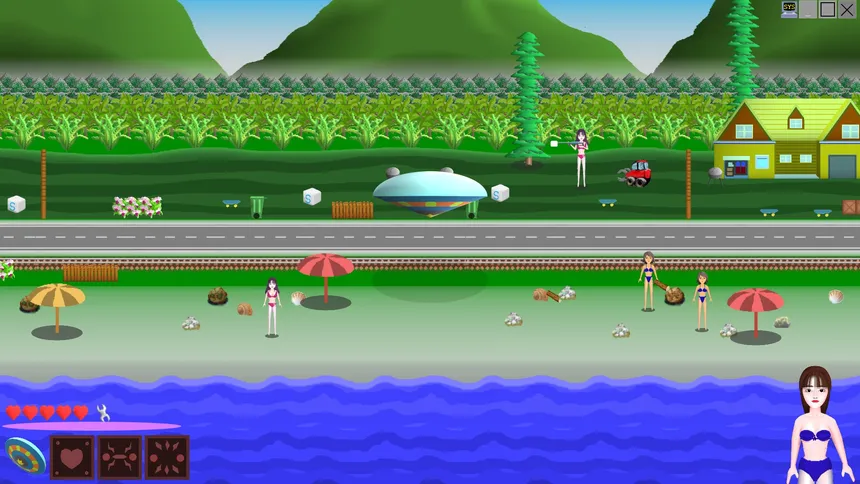 Скриншот 5 к игре UFO vs Bikini