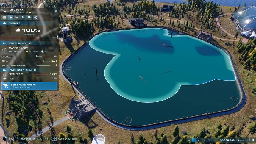 Скриншот 4 к игре Jurassic World Evolution 2