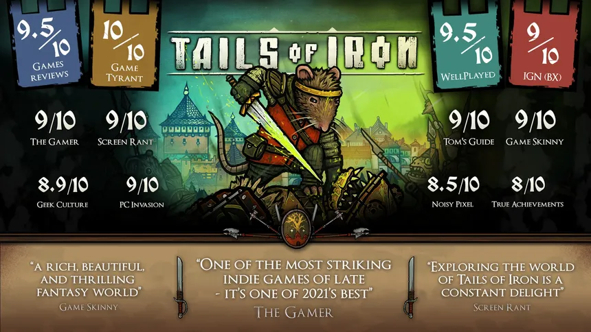 Скриншот 1 к игре Tails of Iron