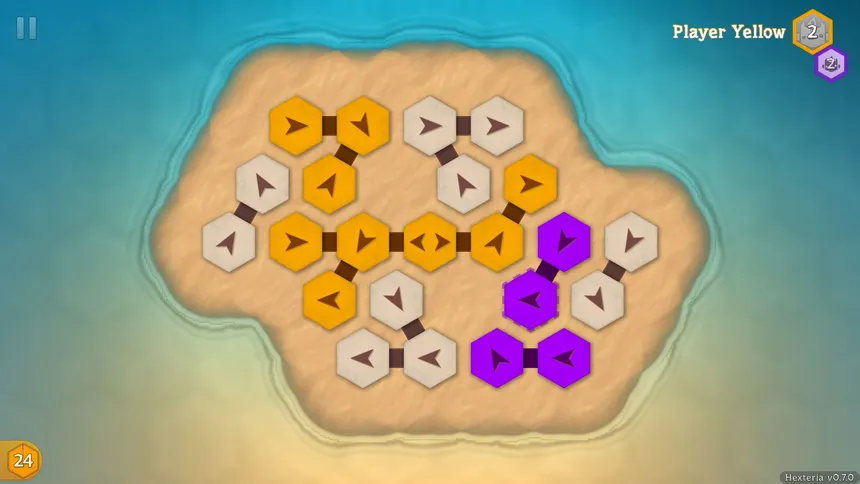 Скриншот 1 к игре Hexteria
