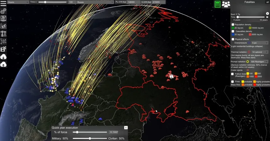 Скриншот 1 к игре Nuclear War Simulator