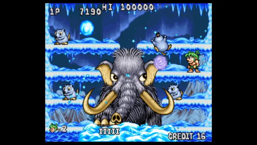 Скриншот 1 к игре Retro Classix: Joe & Mac Returns