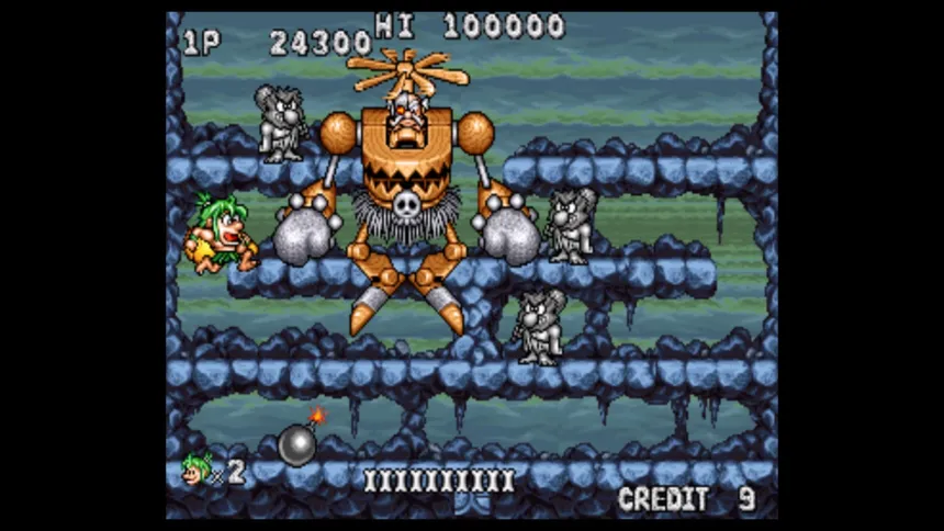 Скриншот 2 к игре Retro Classix: Joe & Mac Returns