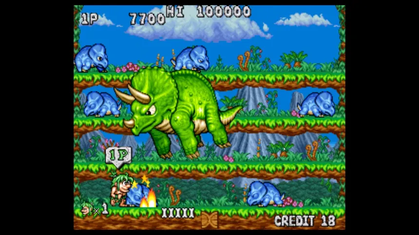 Скриншот 4 к игре Retro Classix: Joe & Mac Returns