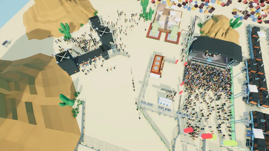 Скриншот 3 к игре Festival Tycoon: Soundcheck