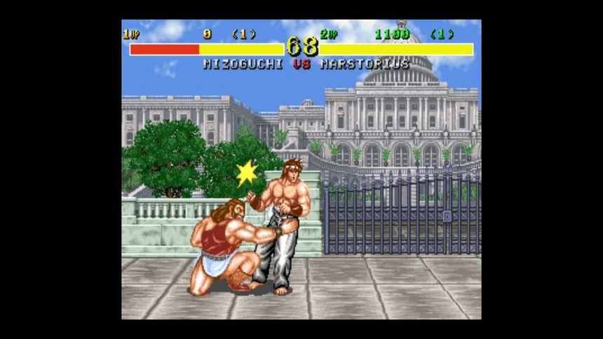 Скриншот 1 к игре Retro Classix: Fighter's History