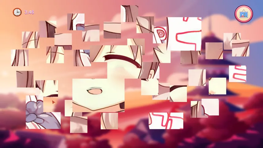 Скриншот 3 к игре Anime puzzle