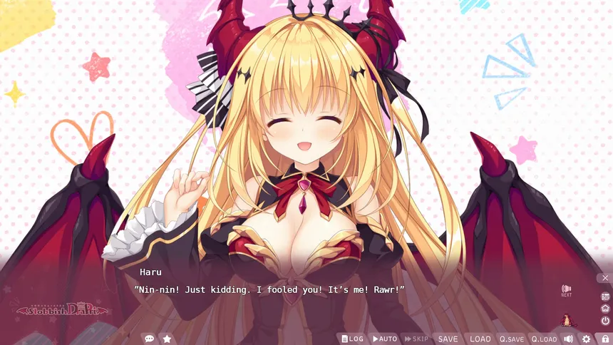 Скриншот 1 к игре Slobbish Dragon Princess LOVE+PLUS