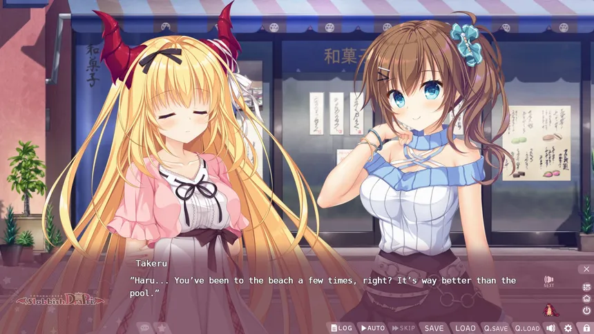 Скриншот 3 к игре Slobbish Dragon Princess LOVE+PLUS