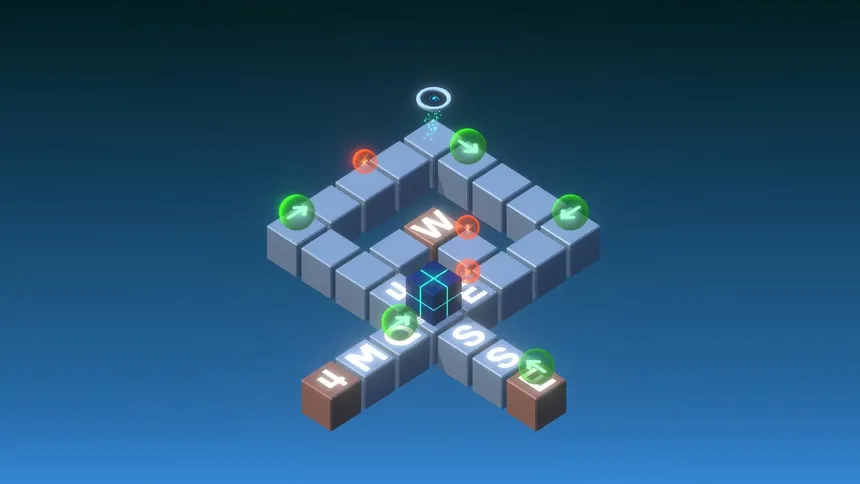 Скриншот 2 к игре ANYEK - The Keyboard Puzzle