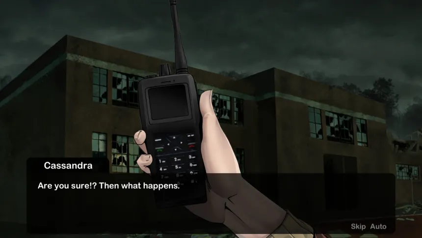 Скриншот 2 к игре Grey Lucidity - Horror Visual Novel