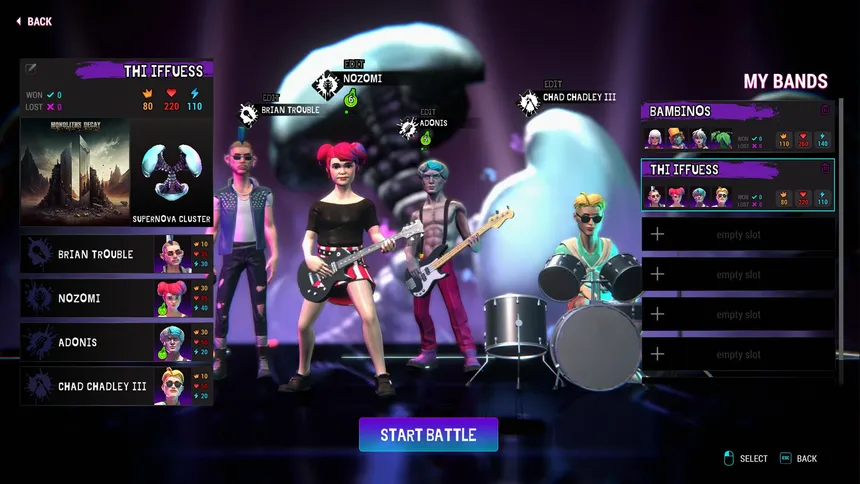 Скриншот 7 к игре AudioClash: Battle of the Bands