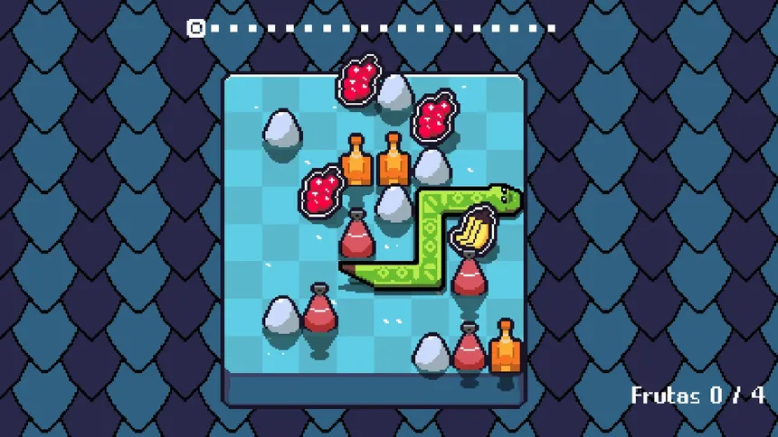 Скриншот 1 к игре Upaon: A Snake's Journey