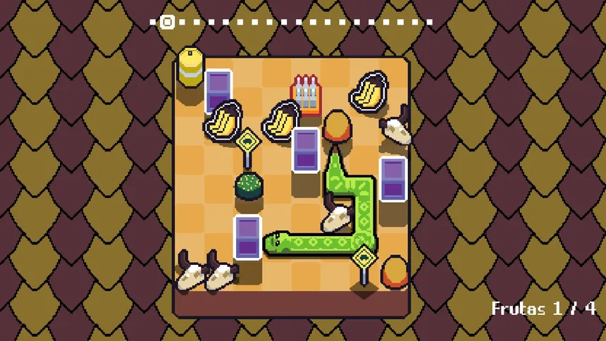 Скриншот 2 к игре Upaon: A Snake's Journey