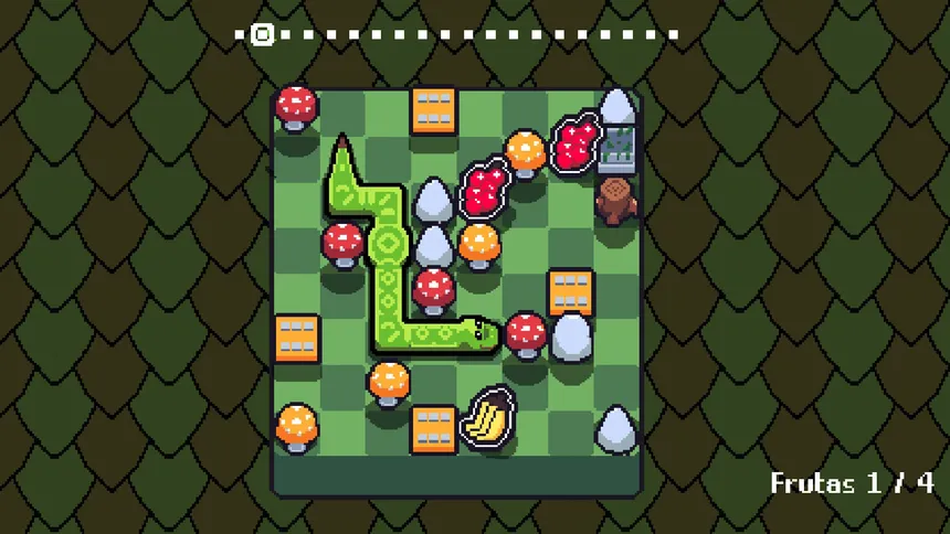Скриншот 4 к игре Upaon: A Snake's Journey