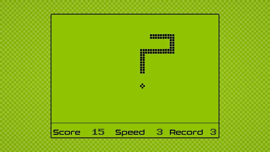 Скриншот 1 к игре Змейка Deluxe