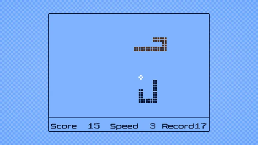 Скриншот 2 к игре Змейка Deluxe