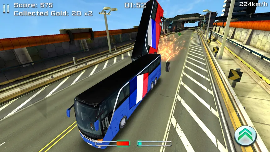 Скриншот 2 к игре Football Bus Battle 2021
