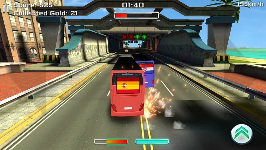 Скриншот 4 к игре Football Bus Battle 2021