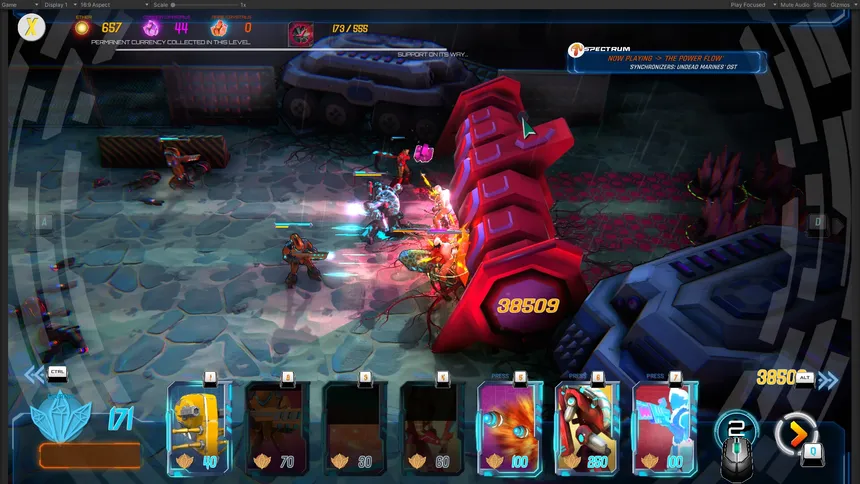 Скриншот 2 к игре SYNCHRONIZERS: UNDEAD MARINES