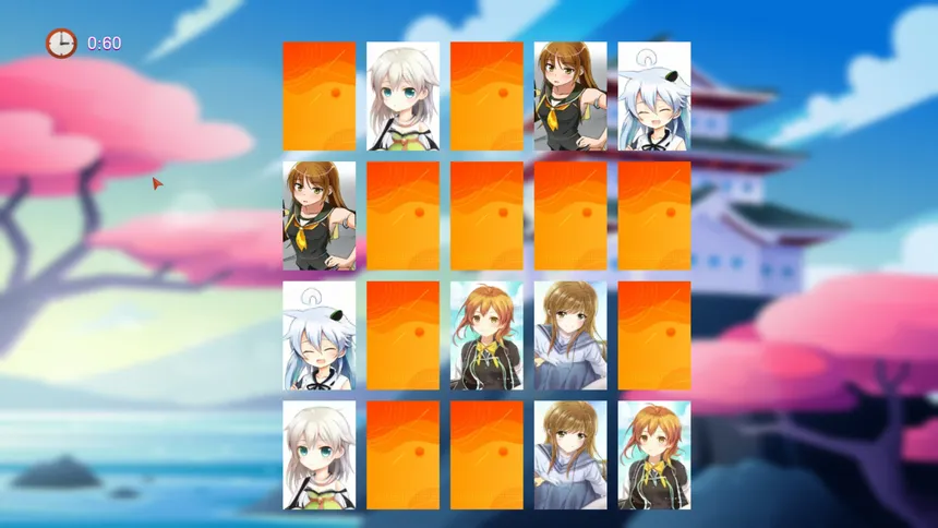 Скриншот 1 к игре Anime Cards
