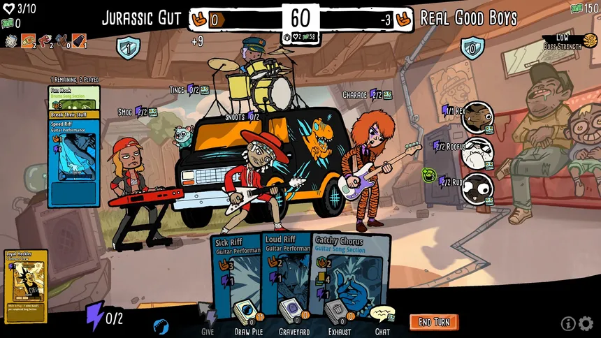 Скриншот 6 к игре Battle Bands: Rock & Roll Deckbuilder
