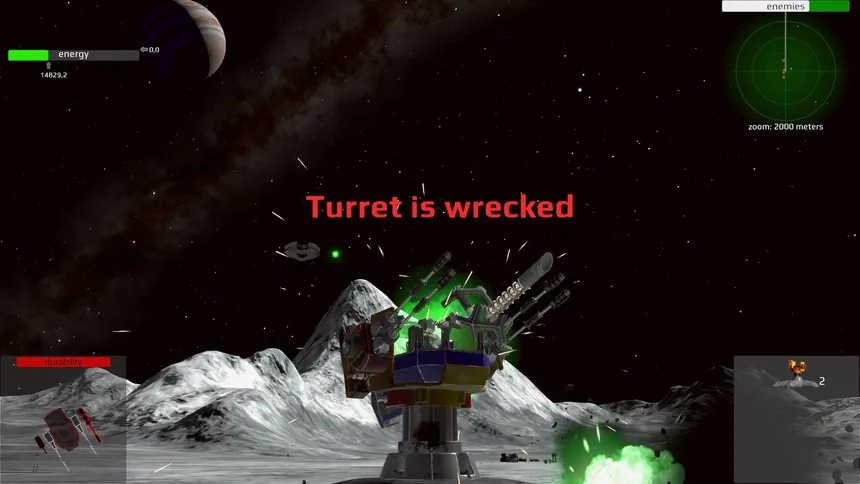 Скриншот 1 к игре Moon Defence