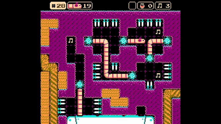Скриншот 2 к игре Tapeworm Disco Puzzle