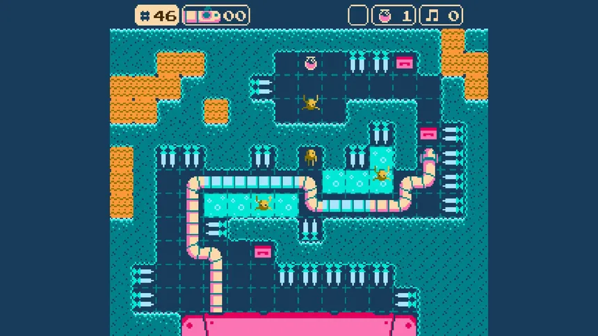 Скриншот 4 к игре Tapeworm Disco Puzzle