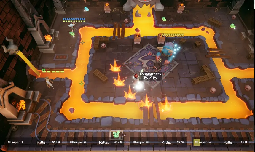 Скриншот 1 к игре Dungeon Brawlers