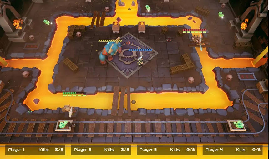 Скриншот 2 к игре Dungeon Brawlers