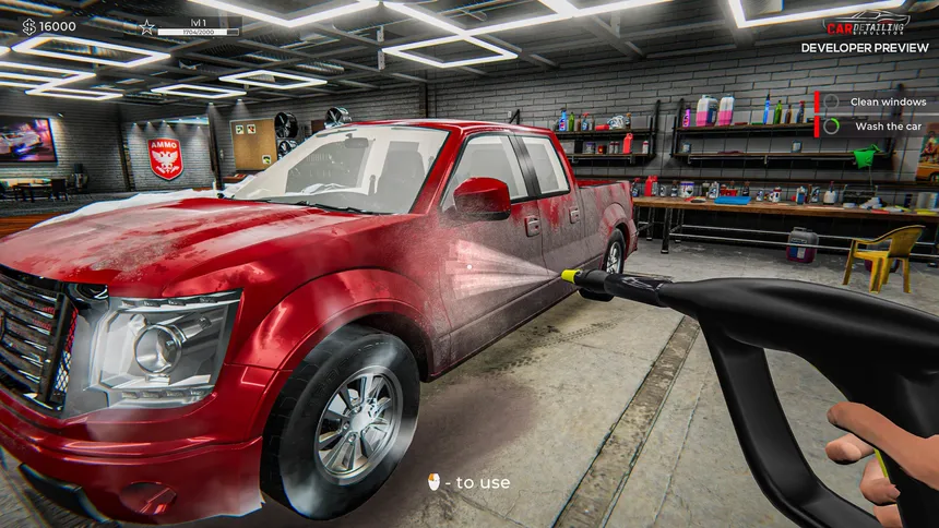 Скриншот 1 к игре Car Detailing Simulator: Prologue