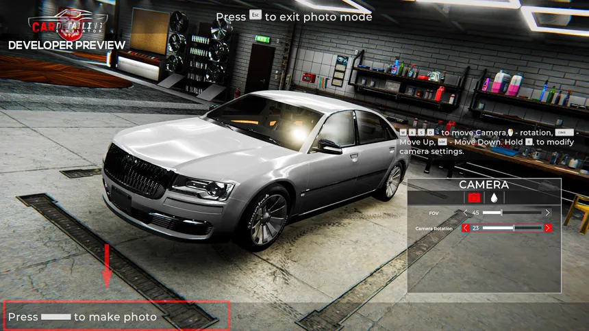 Скриншот 3 к игре Car Detailing Simulator: Prologue