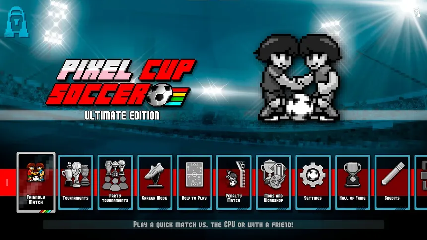 Скриншот 4 к игре Pixel Cup Soccer - Ultimate Edition
