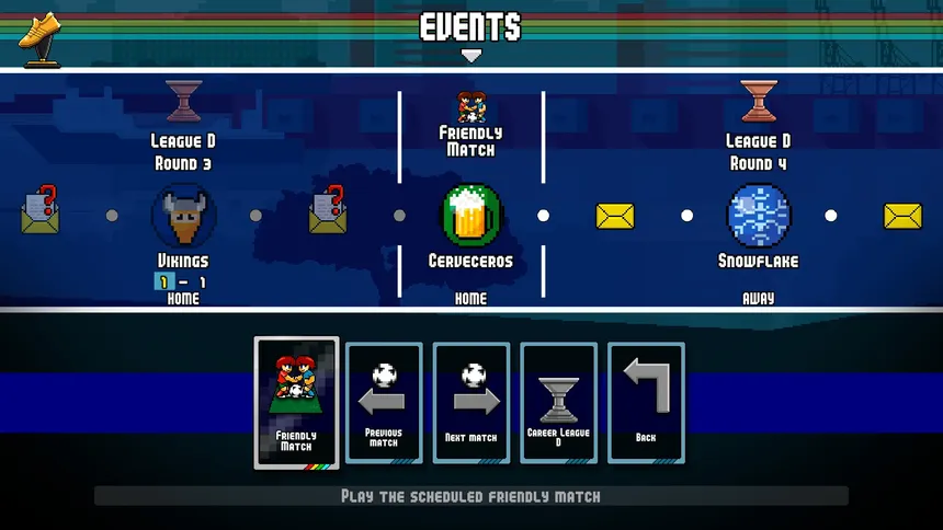 Скриншот 8 к игре Pixel Cup Soccer - Ultimate Edition