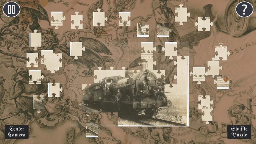 Скриншот 2 к игре Historical Jigsaw Puzzle: World War I