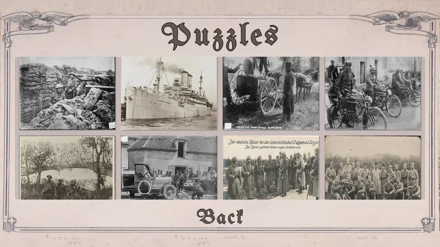 Скриншот 7 к игре Historical Jigsaw Puzzle: World War I