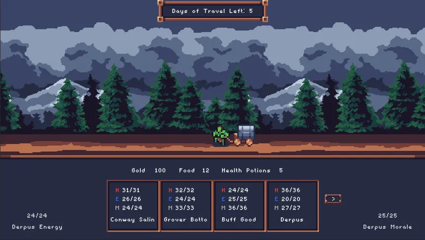 Скриншот 1 к игре Dunnigan's Trail