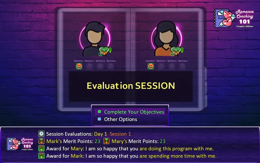 Скриншот 3 к игре Romance Coaching 101: Couple's Edition