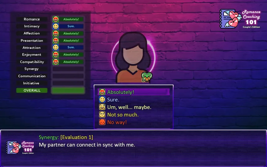 Скриншот 4 к игре Romance Coaching 101: Couple's Edition