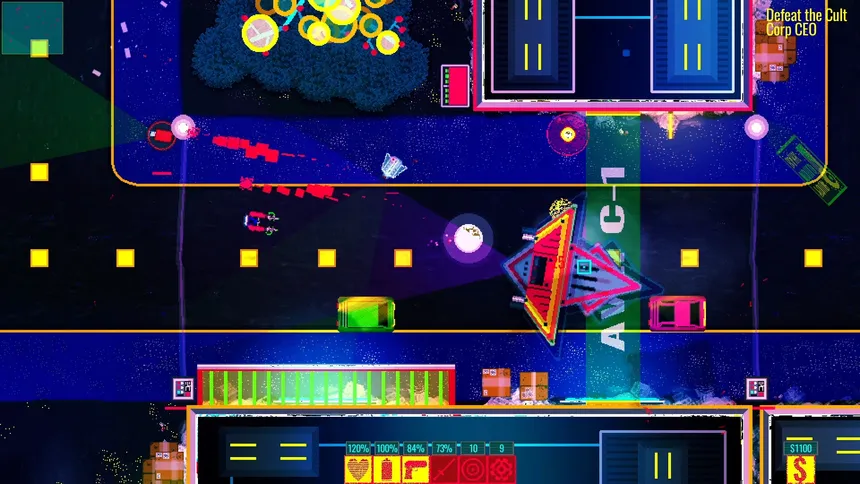 Скриншот 1 к игре Cyber Cult City