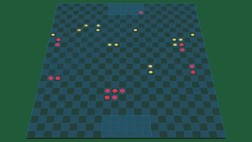 Скриншот 3 к игре Ukrainian Soccer ( 14 balls !!! ) ( multi - angle offensive !!! )
