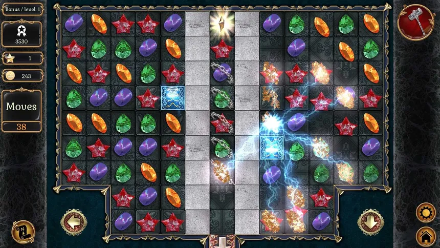 Скриншот 1 к игре Jewel Match Origins - Palais Imperial Collector's Edition