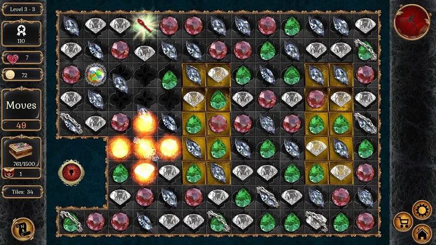Скриншот 7 к игре Jewel Match Origins - Palais Imperial Collector's Edition