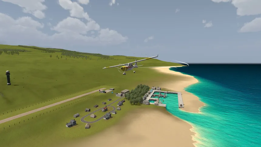 Скриншот 3 к игре Coastline Flight Simulator