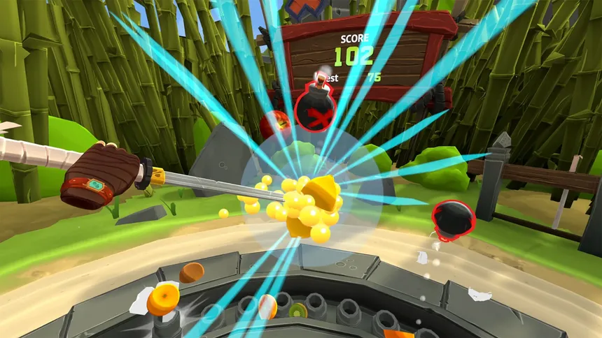 Скриншот 1 к игре Fruit Ninja VR 2
