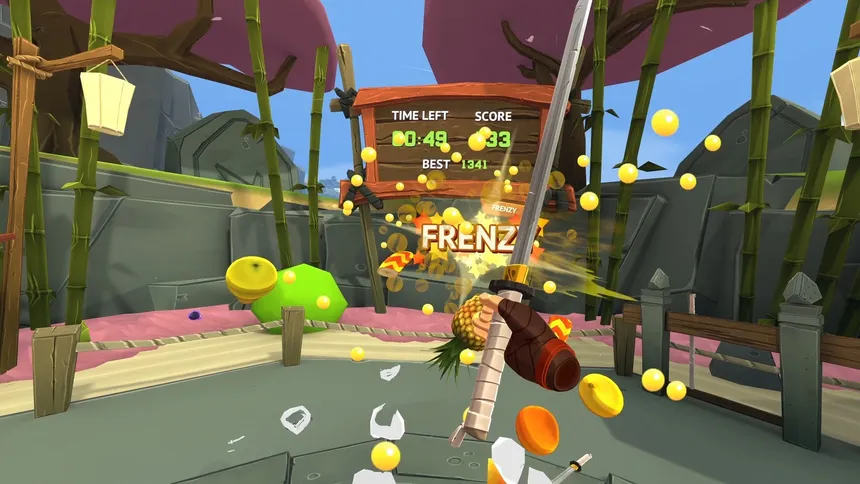 Скриншот 2 к игре Fruit Ninja VR 2