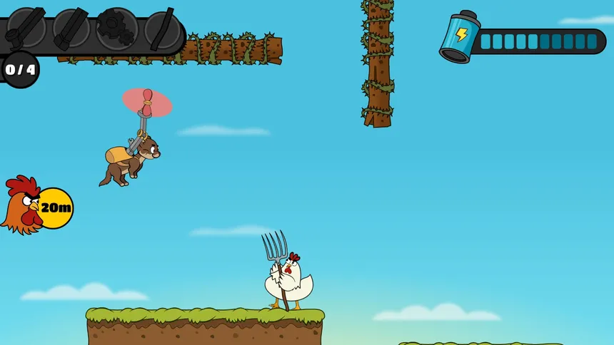 Скриншот 4 к игре Wisly and the Chickens!