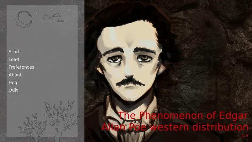 Скриншот 1 к игре The phenomenon of Edgar Allan Poe 1/2