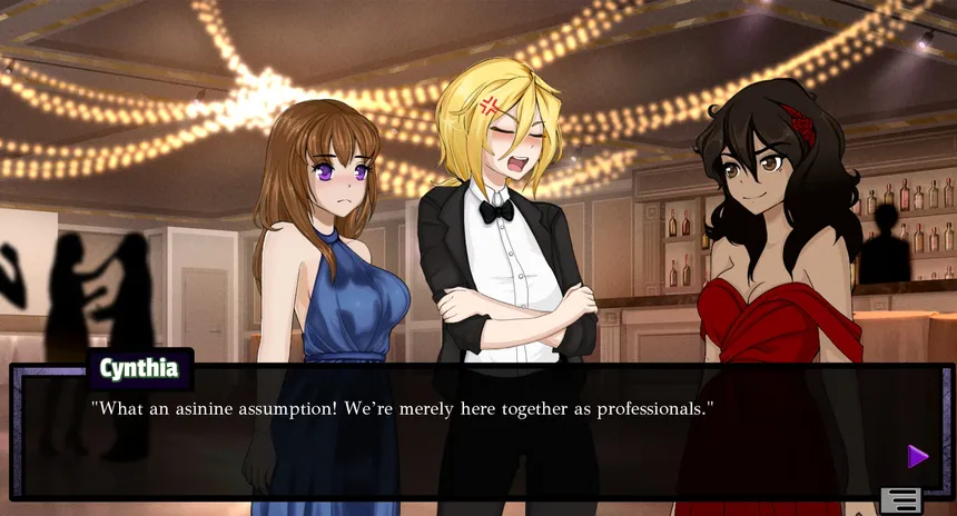 Скриншот 3 к игре Foul Play - Yuri Visual Novel